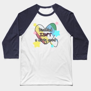Disability Pride Baseball T-Shirt